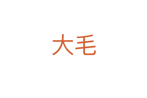 大毛