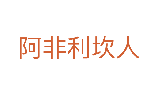 阿非利坎人