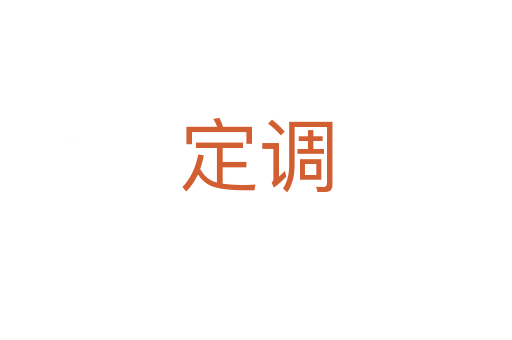 定调